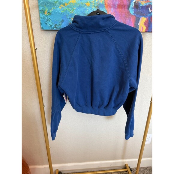 Free People For the Win Logo 1/2 Zip XS - Picture 6 of 6